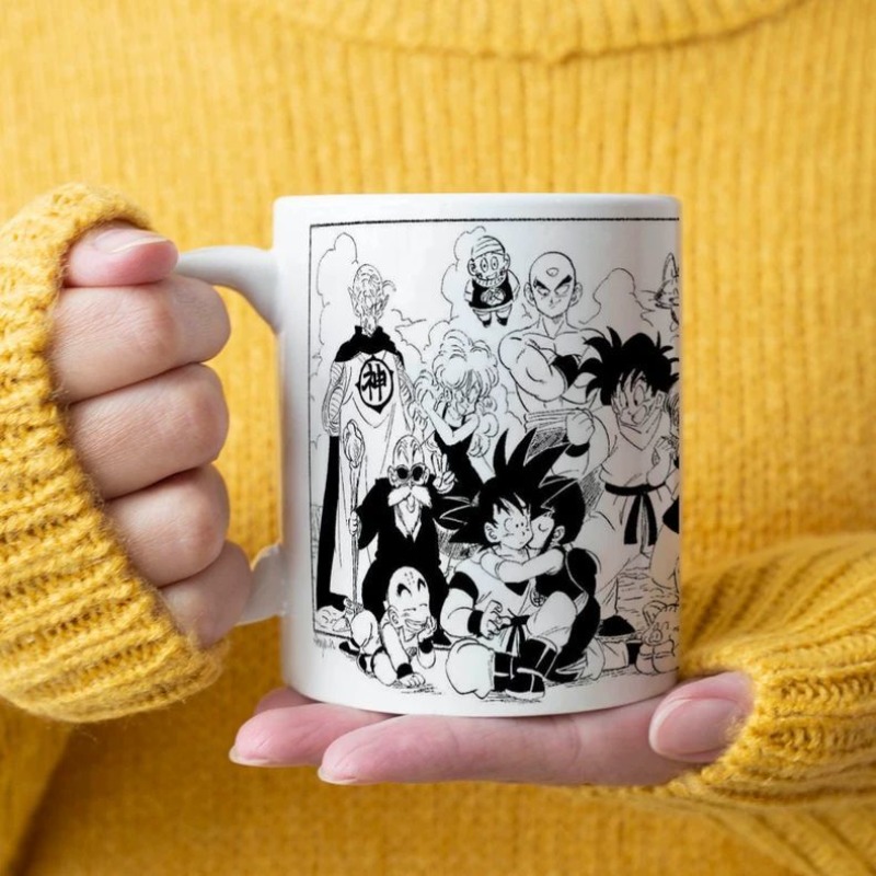 드래곤볼 만화 캐릭터가 그려진 수제 도자기 머그컵, 2 - Anime Merchandise Mugs 리뷰 및 가격