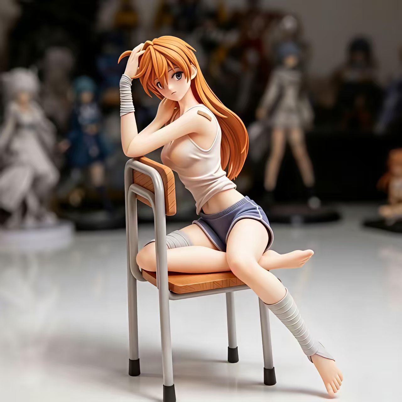조용한 예술 - 아스카 애니메이션 GK 모델 피규어,  - Popular Anime Merchandise 리뷰 및 가격